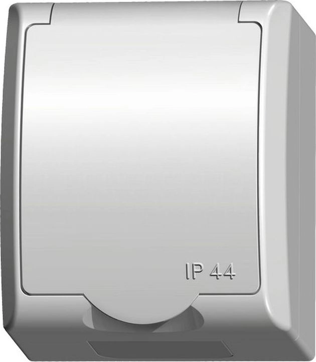 Ospel Single Schuko socket with contact