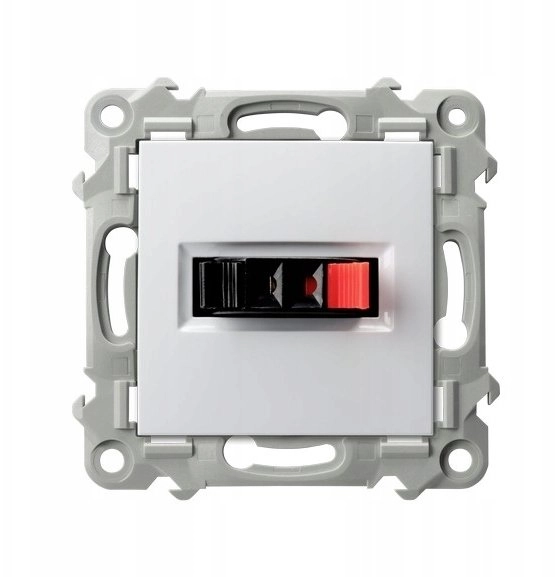 SZAFIR Single loudspeaker socket white GG-1Z/m/00