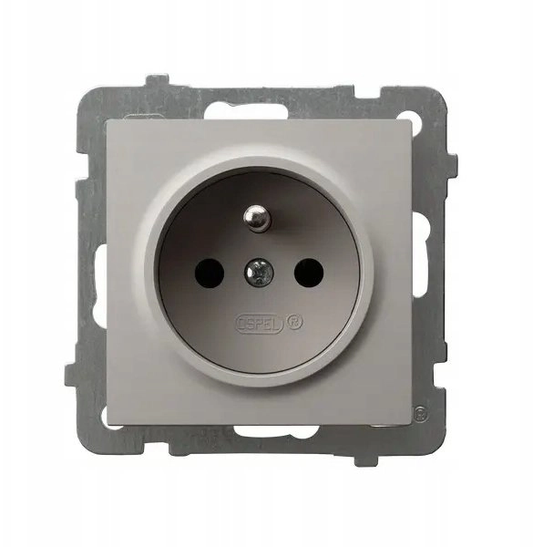 Ospel AS Single socket with grounding
