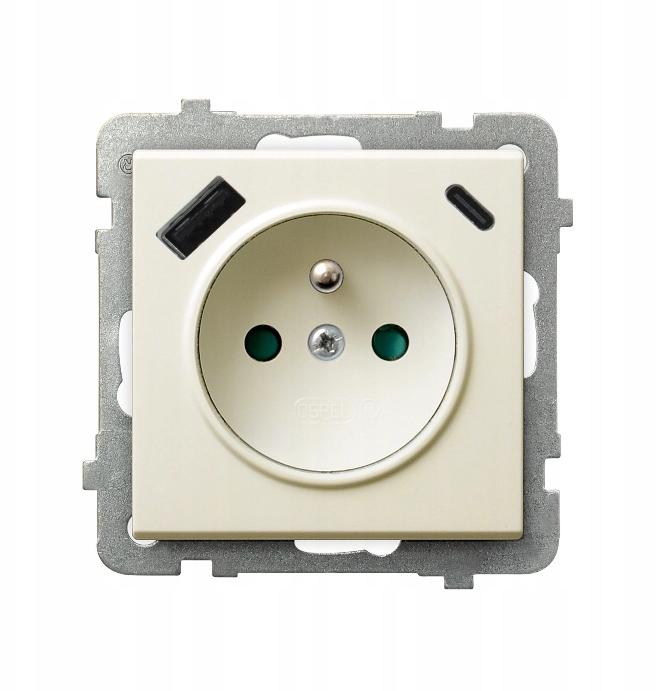 Ospel One socket with grounding with