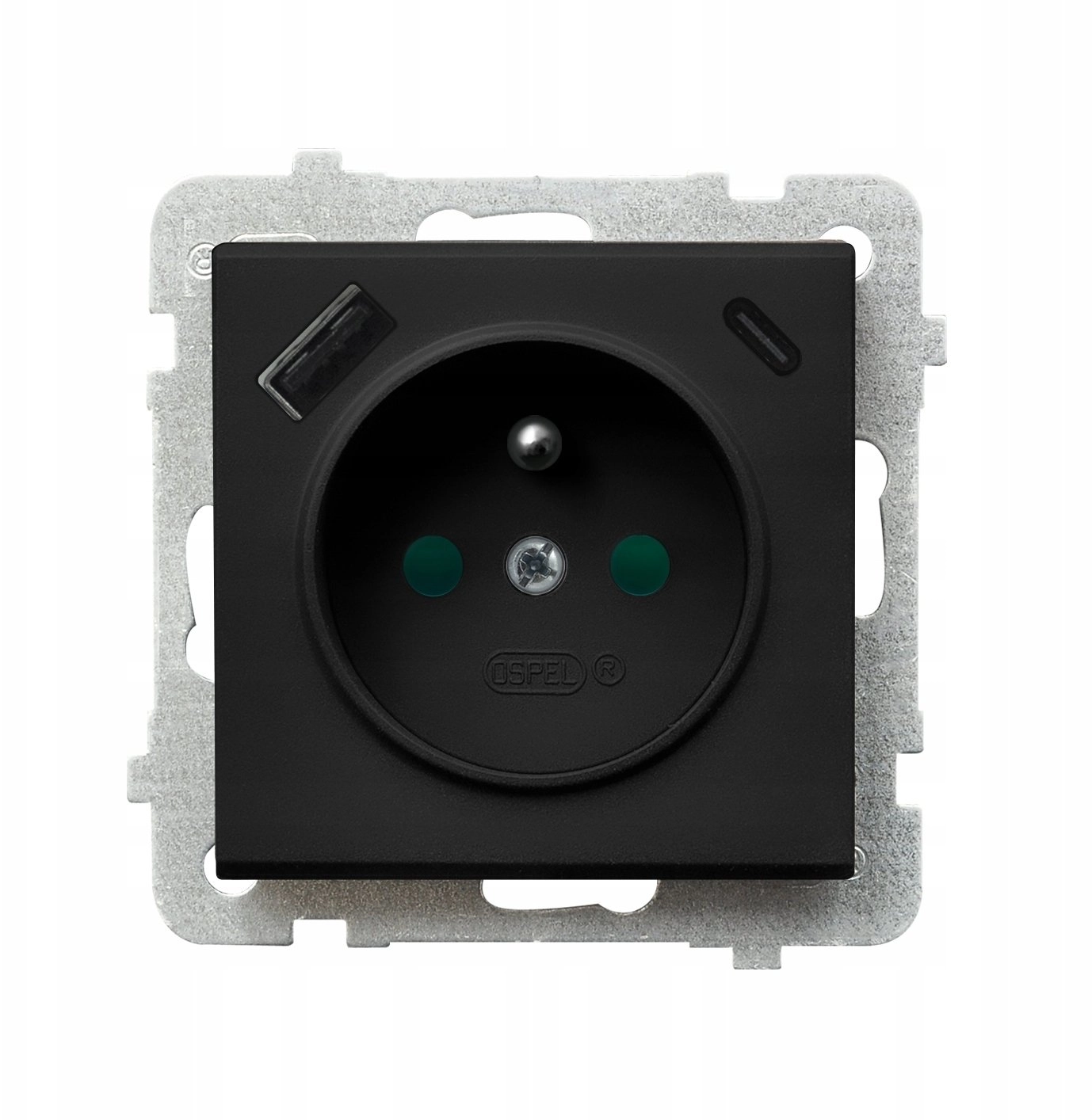 SONATA Single socket with grounding  with