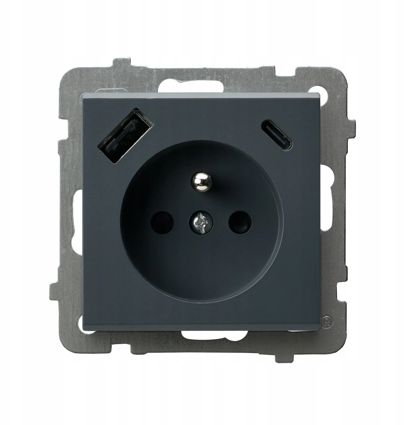 Ospel SONATA Single socket with grounding