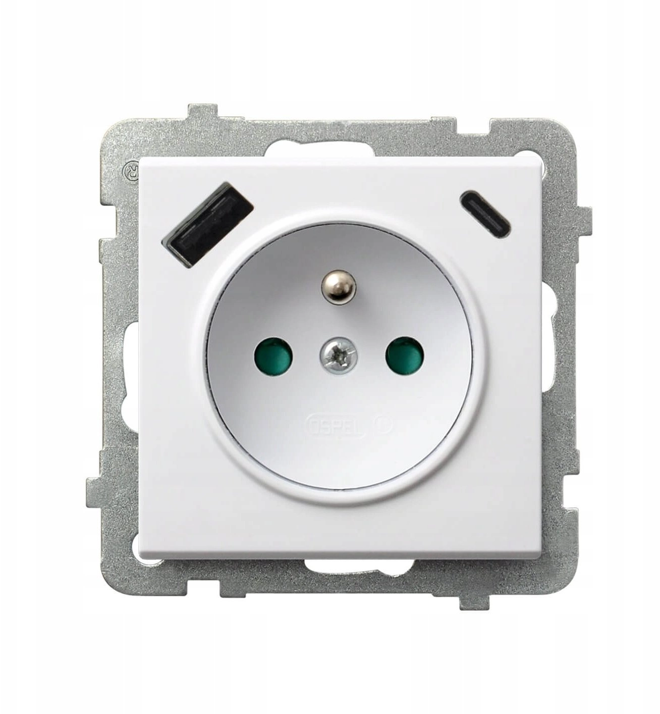 SONATA Single socket with grounding  with