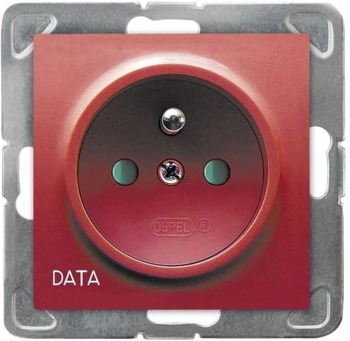Ospel Impression single socket with grounding