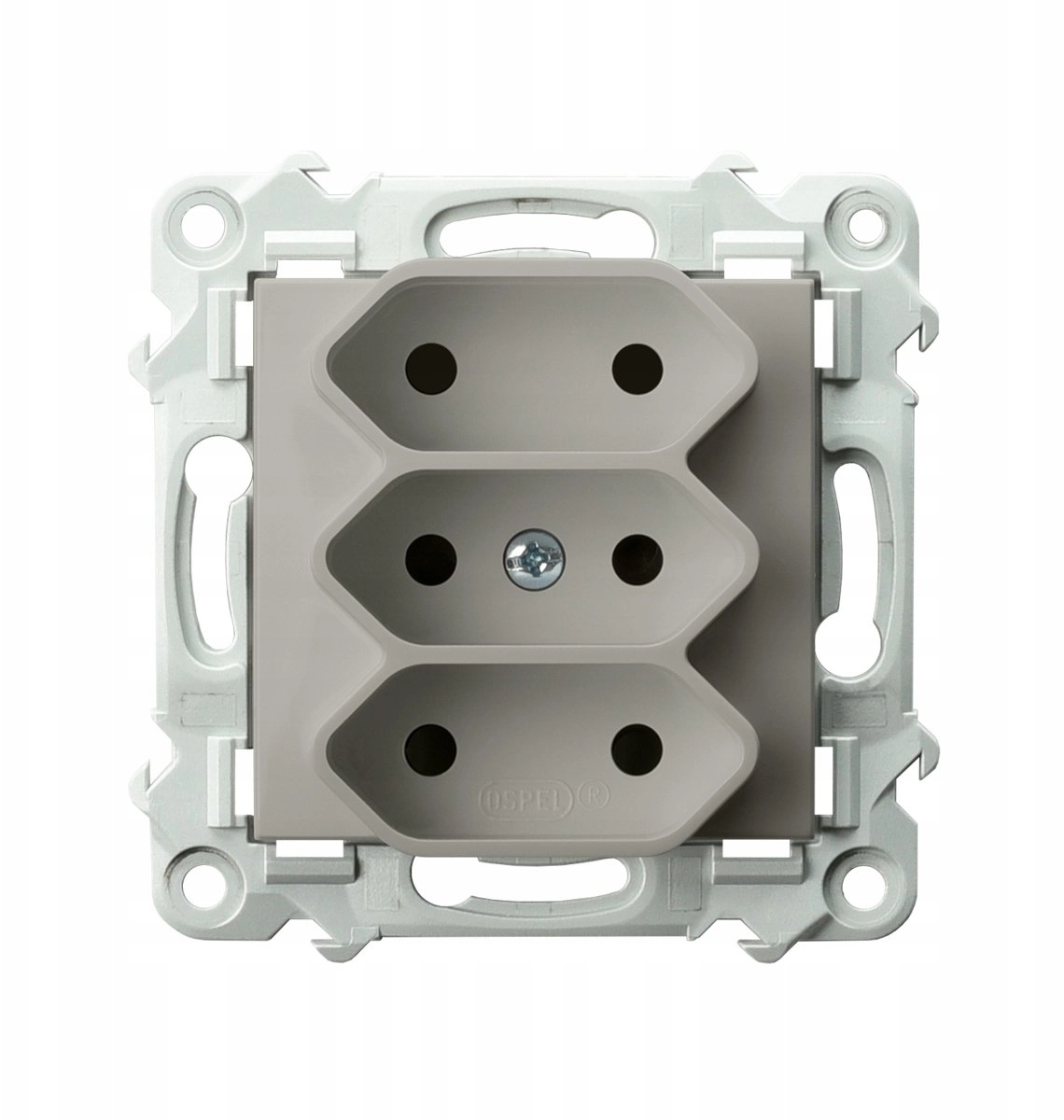 SAPPHIRE Triple socket EURO cashmere beige