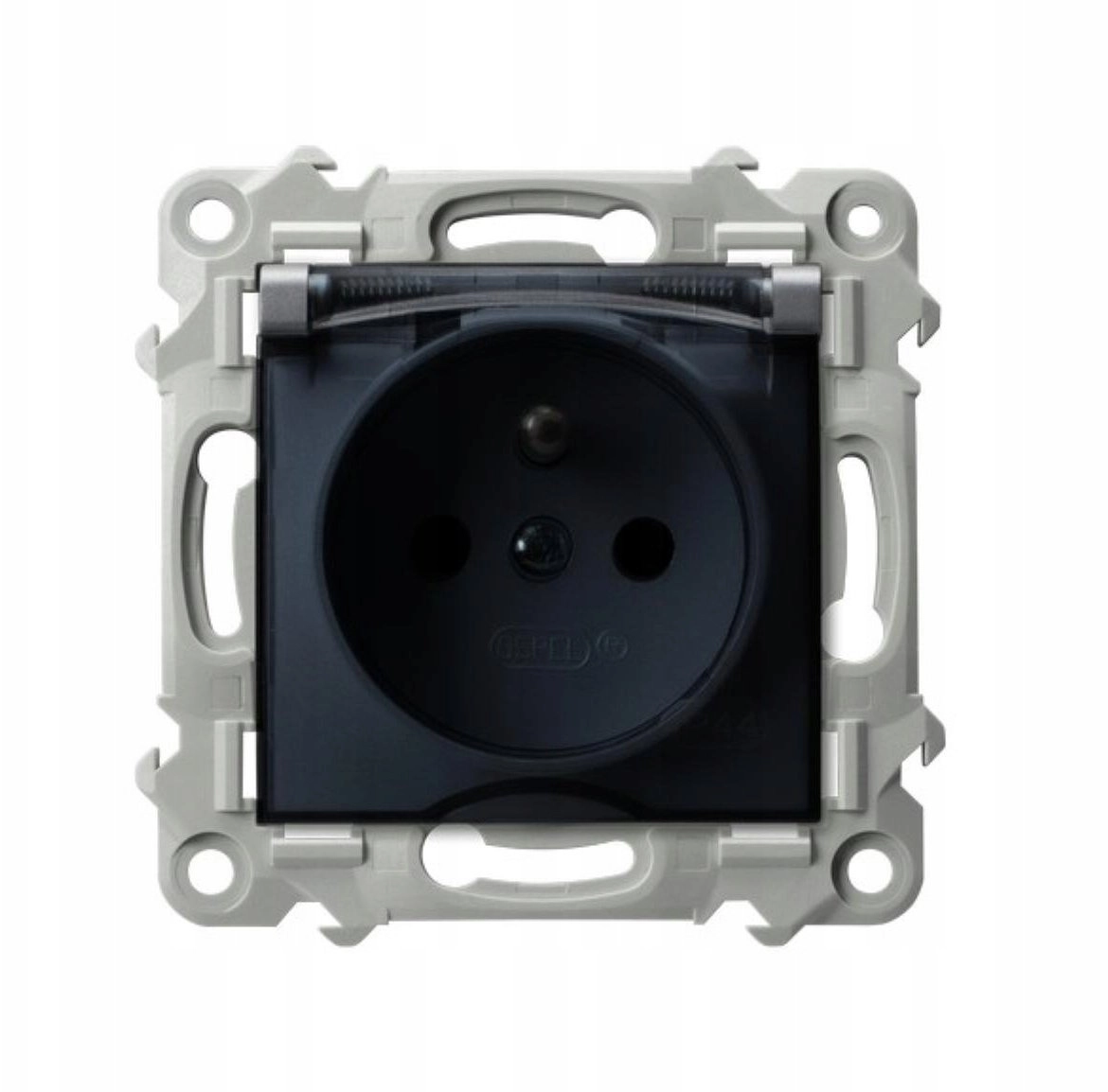 SAPPHIRE Splashproof socket with grounding IP-44