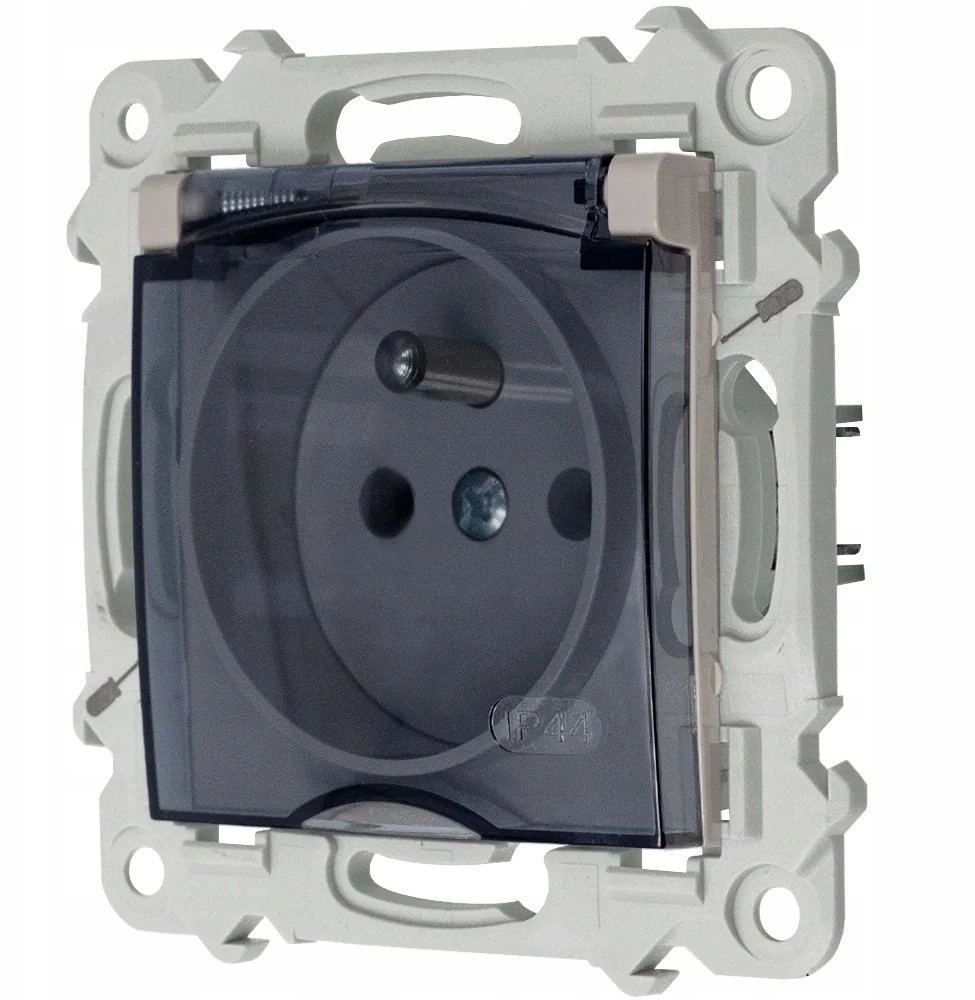 Ospel SZAFIR Waterproof socket with grounding