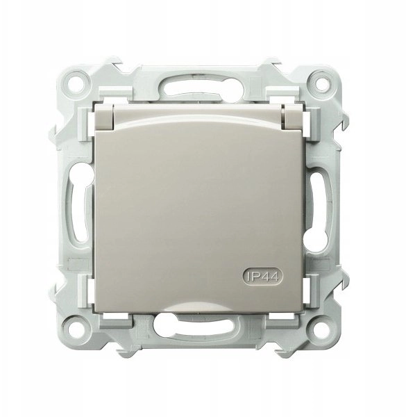 Ospel SZAFIR Waterproof socket with grounding