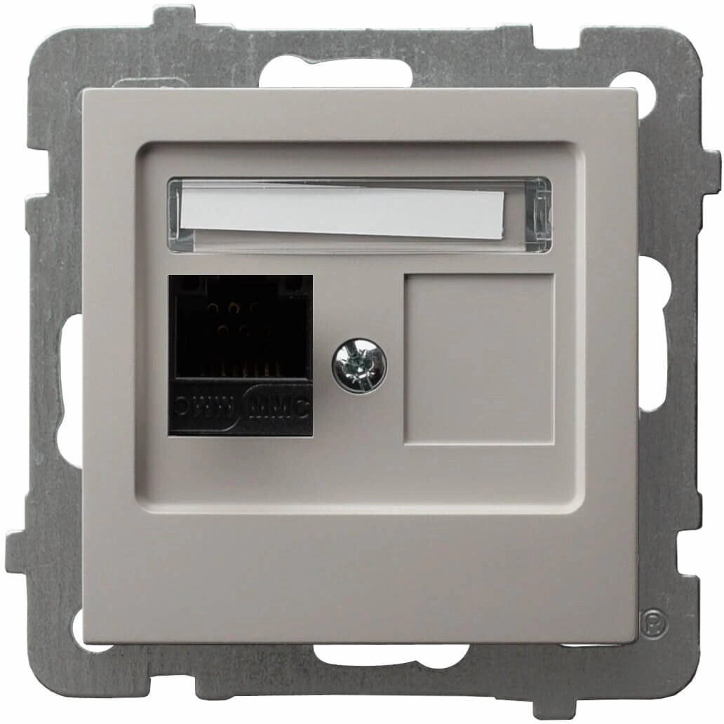 Ospel AS Single computer socket cat