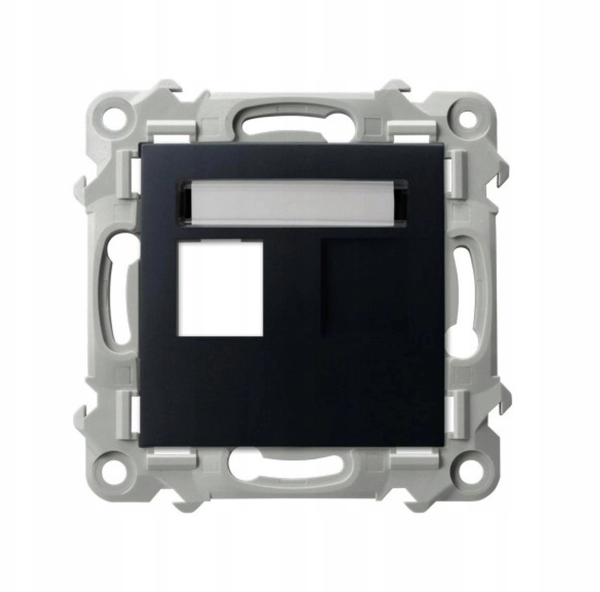SAPPHIRE Single Keystone socket housing straight
