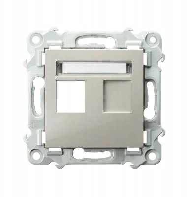 SAPPHIRE Single Keystone socket housing  straight