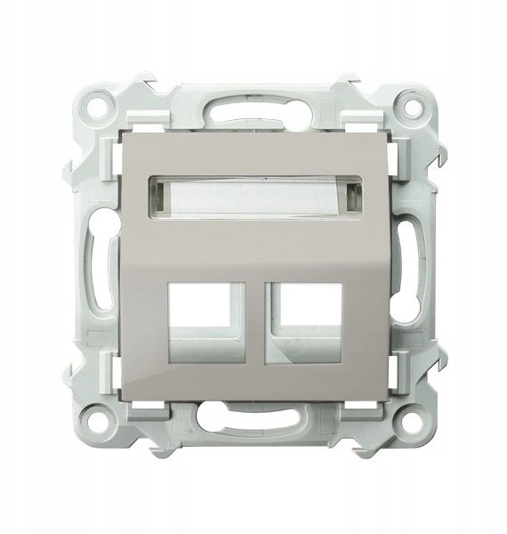 SAPPHIRE Double Keystone socket housing slanted