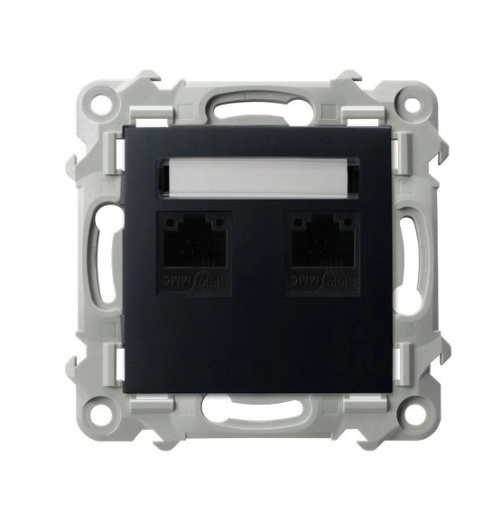 SZAFIR Double computer socket  cat. 5e