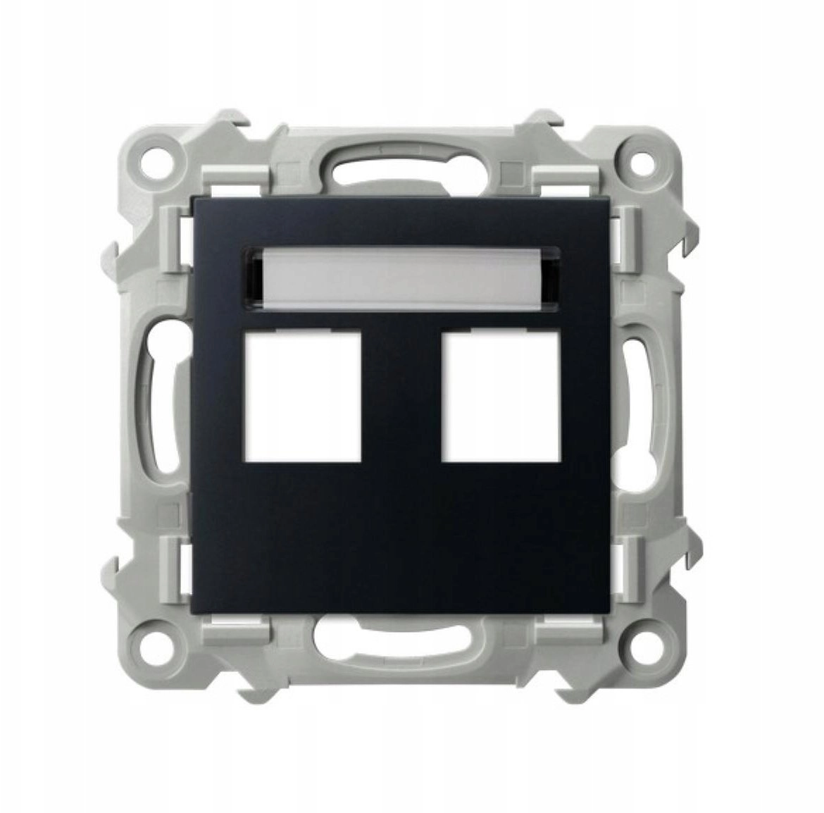 SAPPHIRE Straight double Keystone socket housing