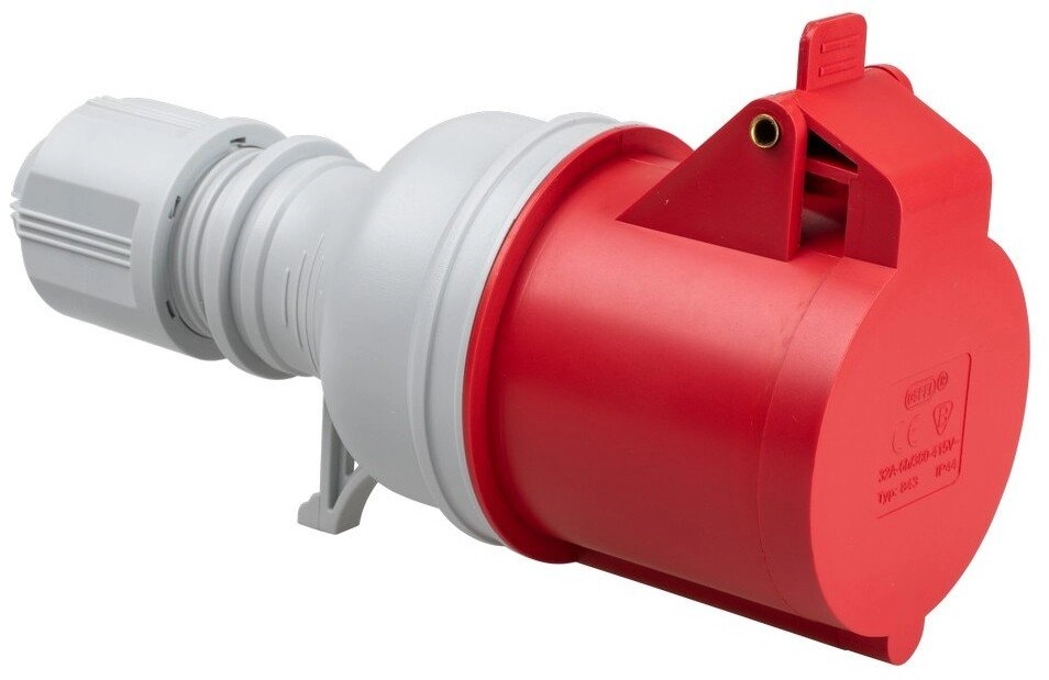 Portable power socket 32A 3P +