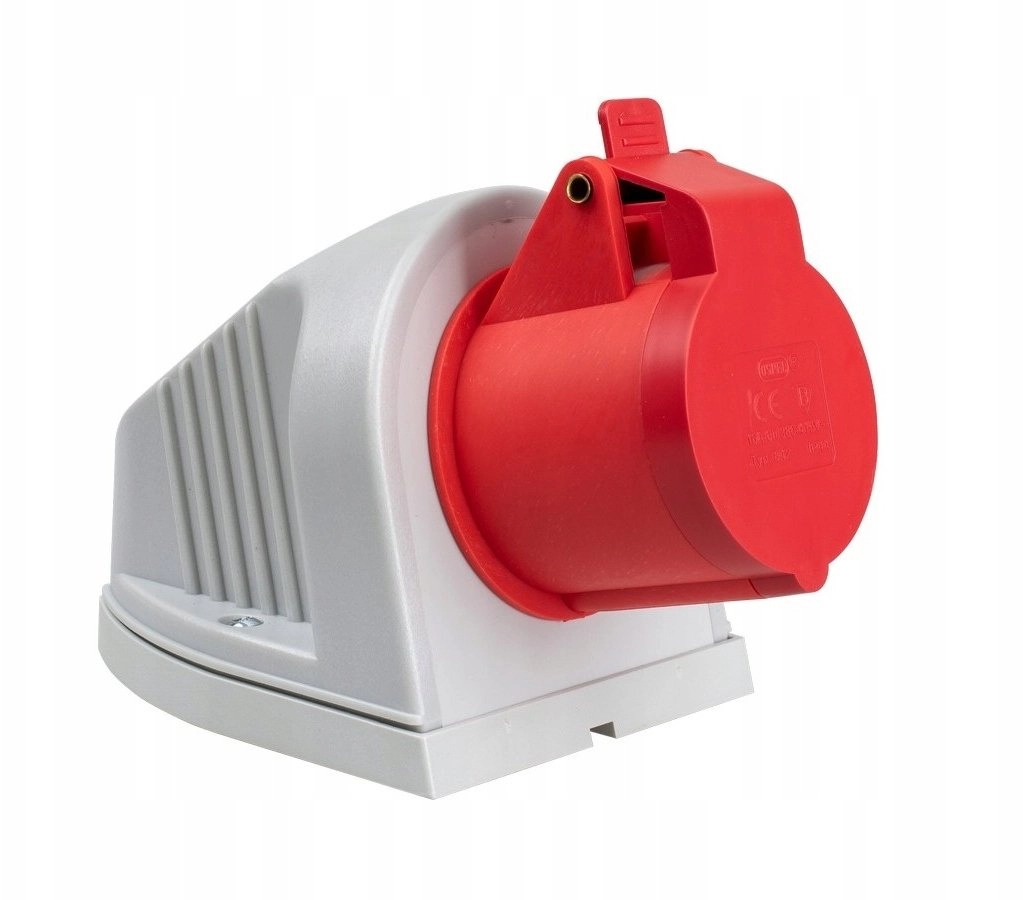 Fixed power socket 16A 3P +