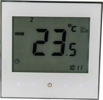 Ospel Programmable flush-mounted temperature controller with