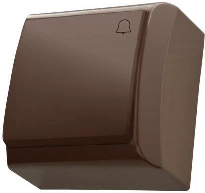 Ospel Bis single bell connector brown