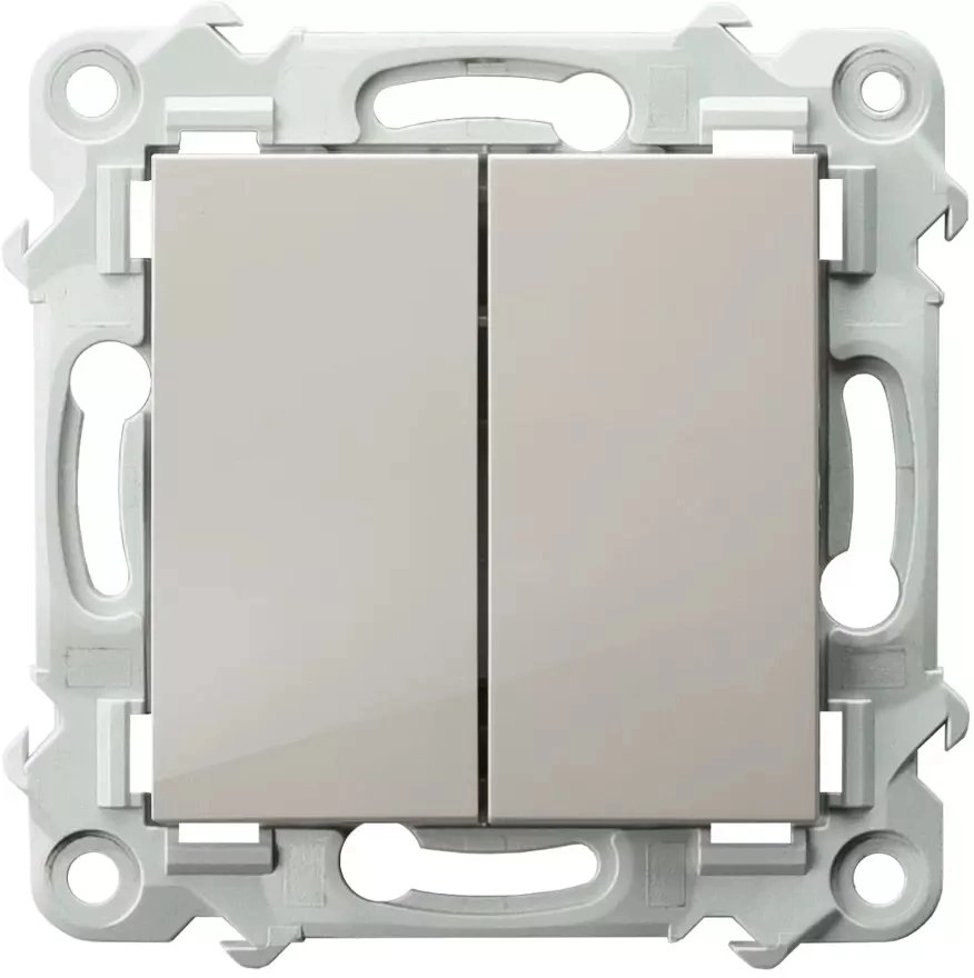 SAPPHIRE Double stair connector cashmere beige