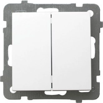 Ospel AS Double cross connector white