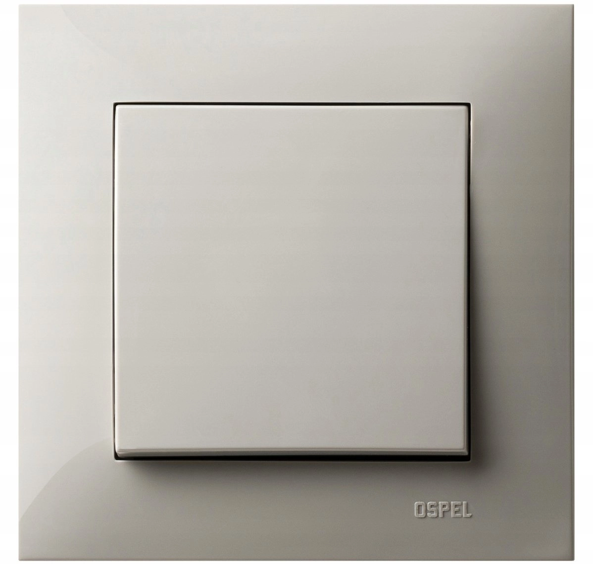 SAPPHIRE Single-pole switch  cashmere beige  ŁP-1Z/m/83
