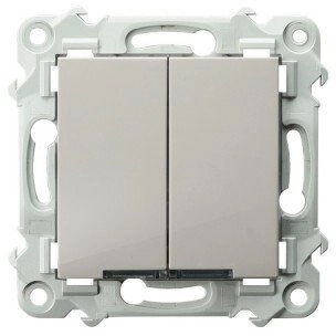 SZAFIR Two-group candlestick switch with white