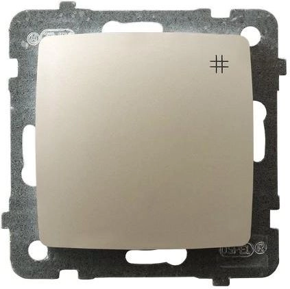 Ospel Karo single cross connector ecru