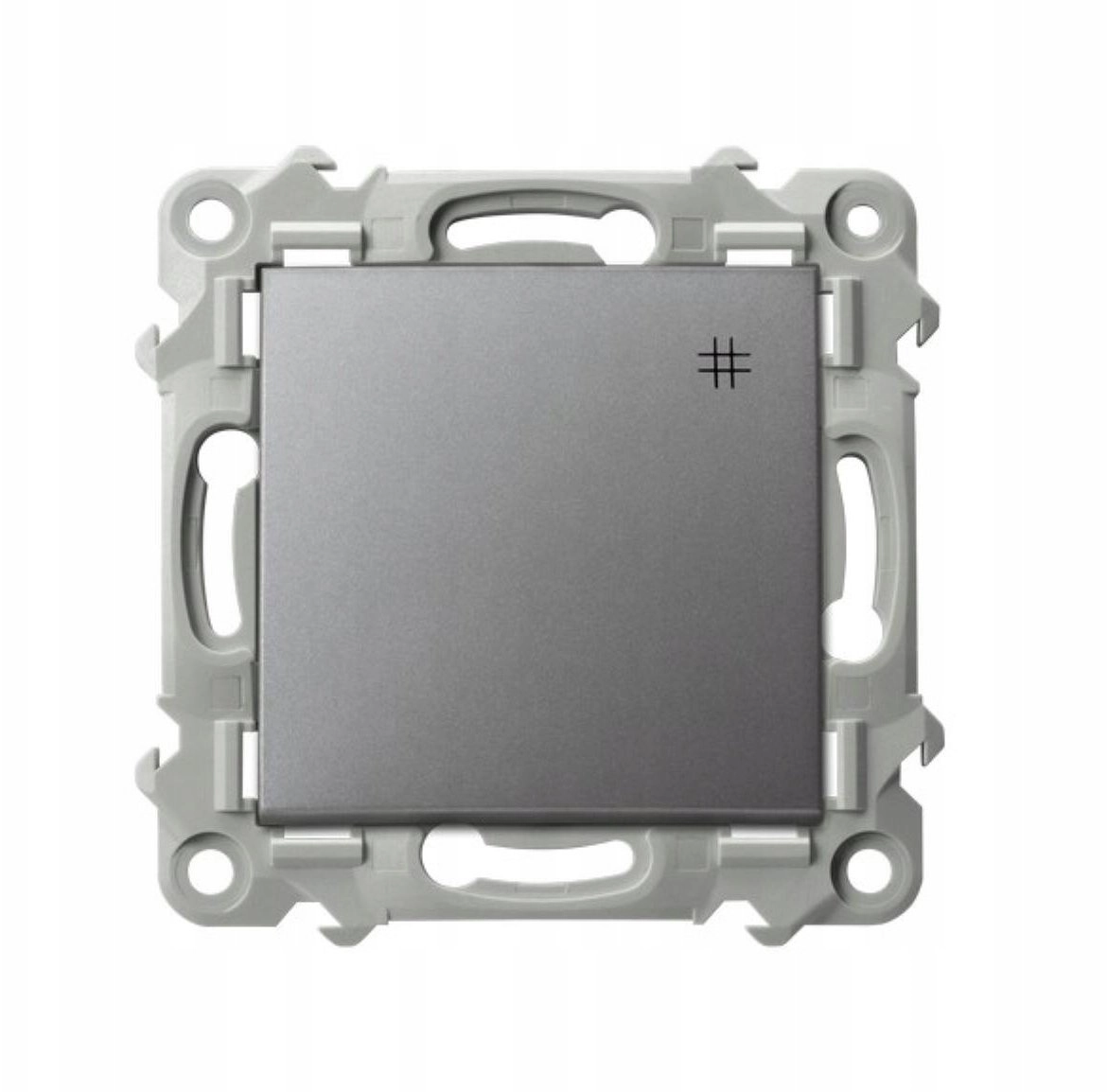 SAPPHIRE Cross connector  matt gray ŁP-4Z/m/70