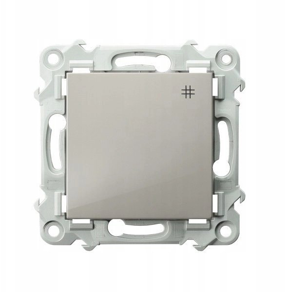 SAPPHIRE Beige cashmere cross connector ŁP-4Z/m/83