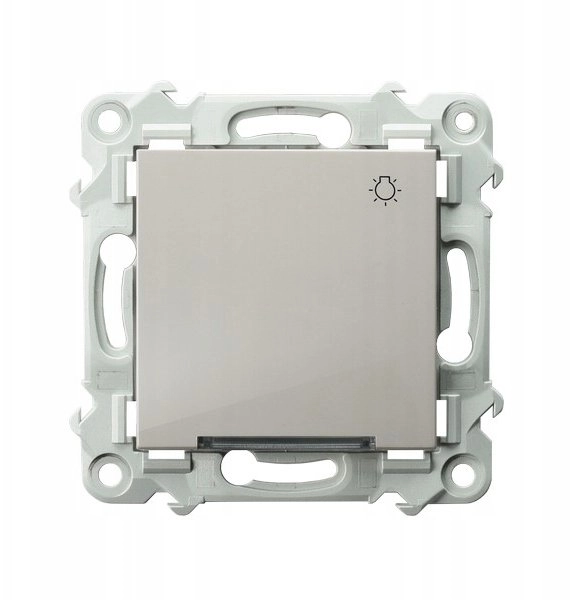 Ospel Normally open switch with white