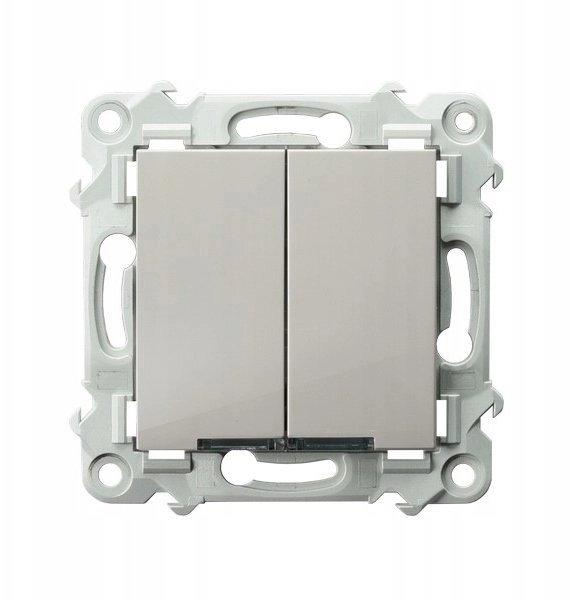 Ospel Single-pole stair switch with white