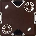 Ospel AKCENT Single surface-mounted box brown