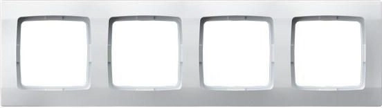 Ospel Karo frame 4-fold white (R-4S/00)
