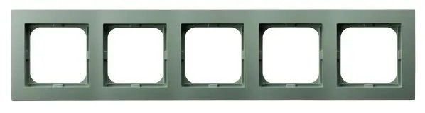 Ospel AS Five-gang matt green frame
