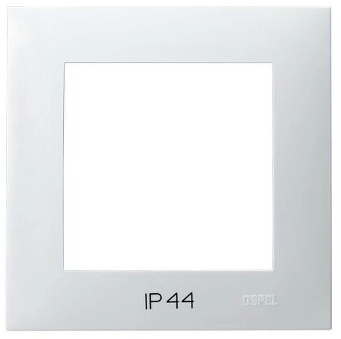 SAPPHIRE Single frame for IP-44 switches