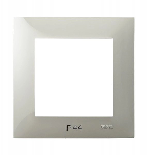 SAPPHIRE Single frame for IP-44 switches