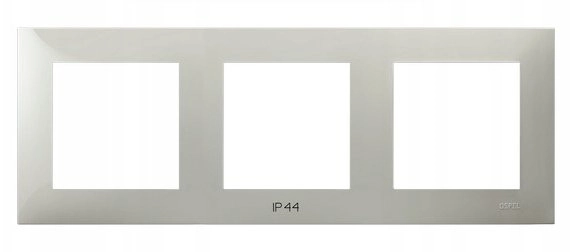 SAPPHIRE Triple frame for IP-44 switches