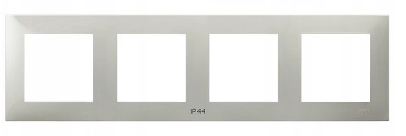 SAPPHIRE Quadruple frame for IP-44 switches