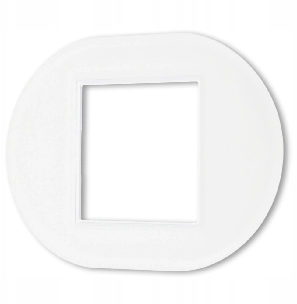 Ospel ARIA Single oval frame white