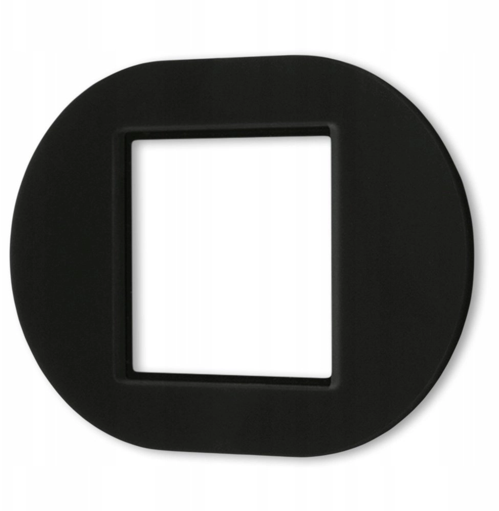 Ospel ARIA Single oval frame black