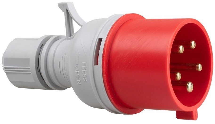Portable power plug 32A 3P +