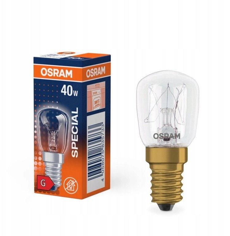 BULB INCADESCEN E14 40W 300LM 2600K