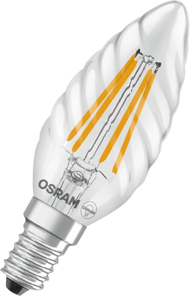 LEDSCL FIL BW35 3.4/4W E14