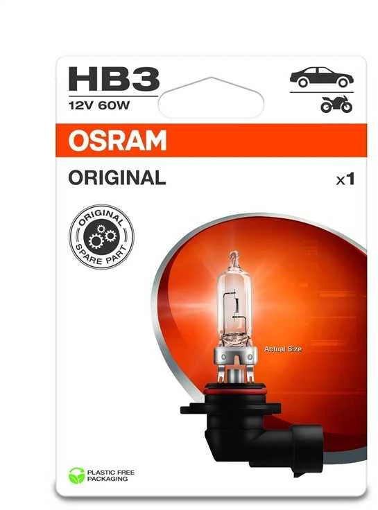 CAR LIGHT OSRAM 9005-01B 60W 12V