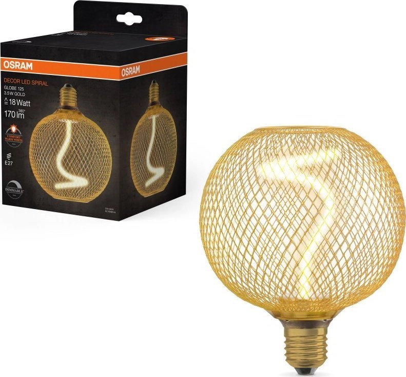 Spuldze DECOR SPIRAL G125 3.5W/818