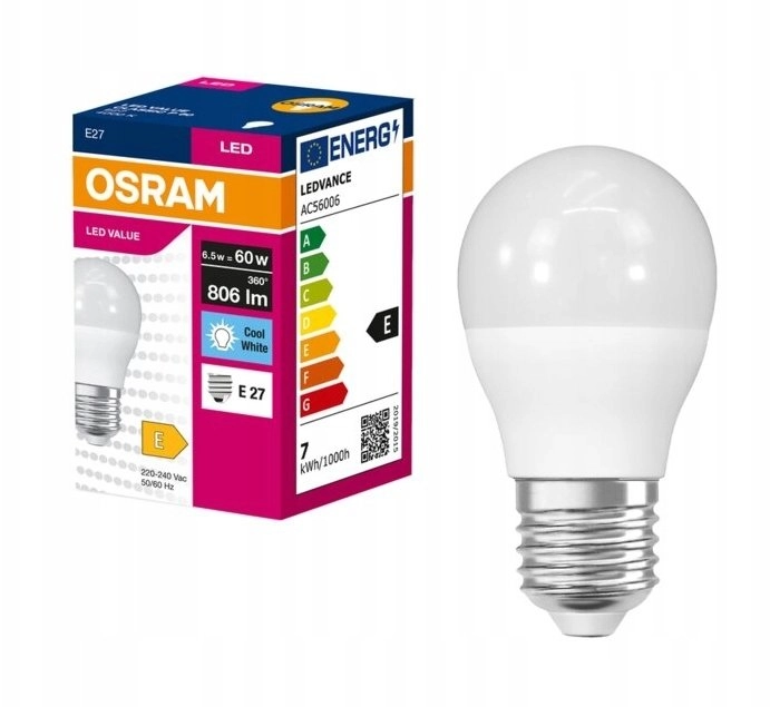 Osram LED bulb VALUE CLASSIC E27