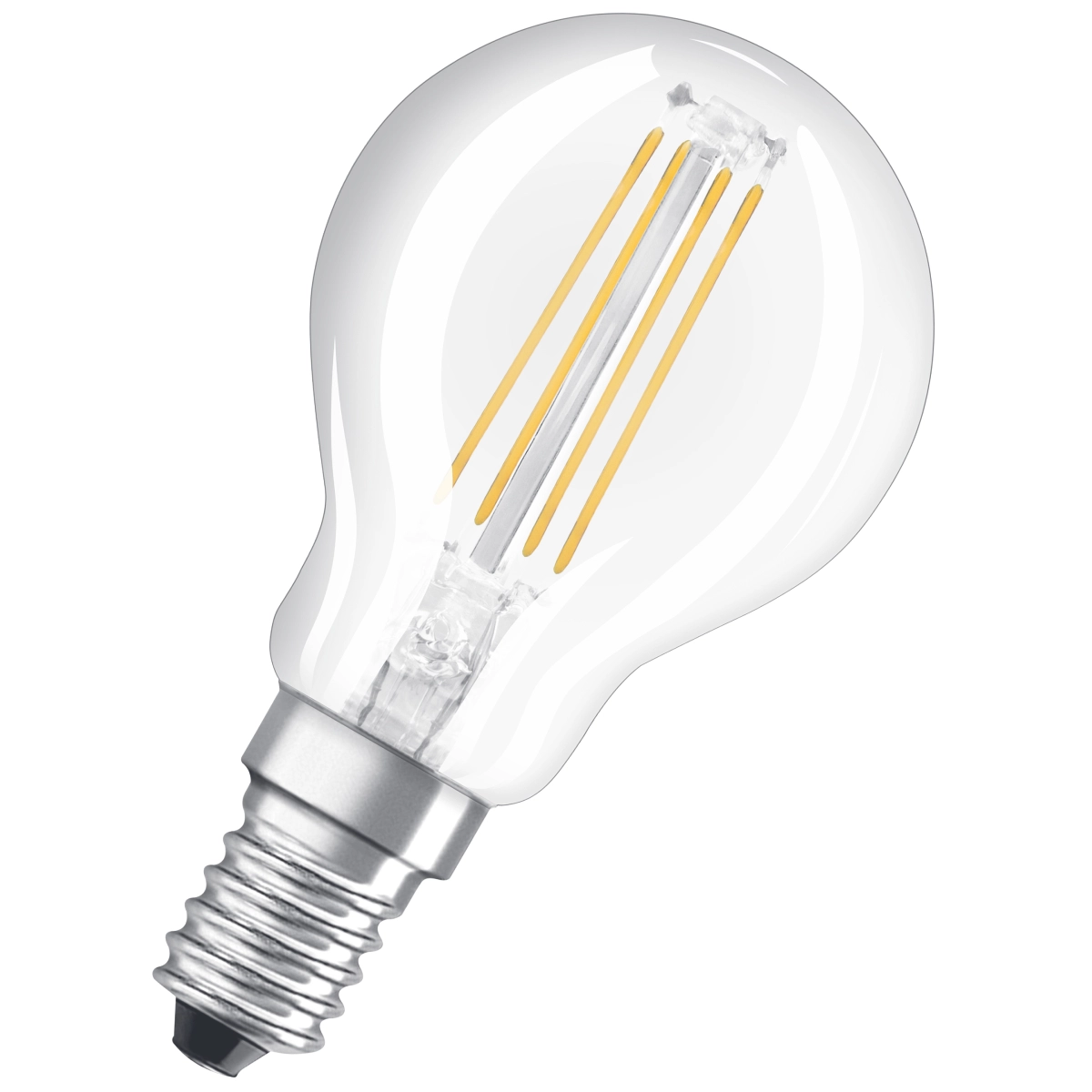 LED spuldze P40 4W E14 FIL