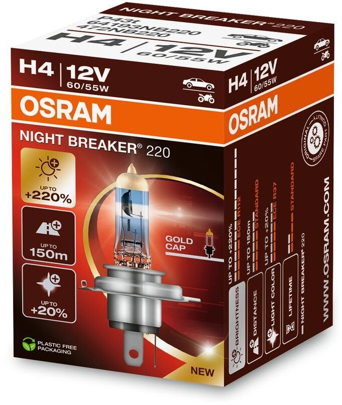 Osram Night Breaker 220 - H4