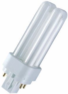 Osram DULUX D/E Energiesparlampe 10W/827 G24Q-1