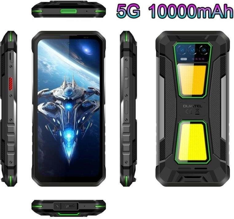 WP58 Pro 8/512GB Black/Green